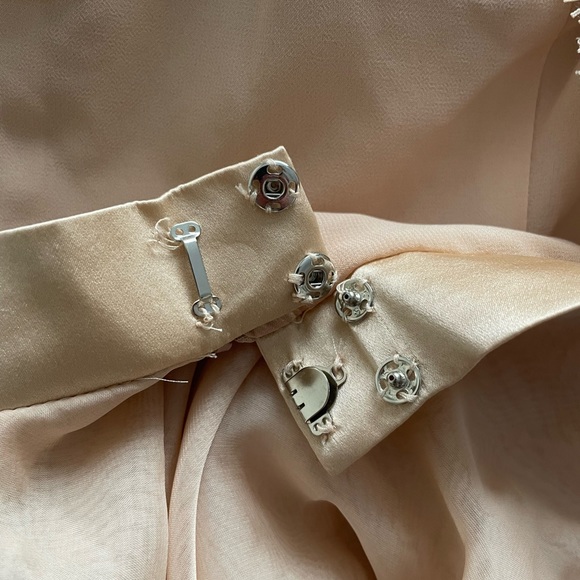 Sherri Hill Mini Homecoming Dress Nude 00 - Picture 10 of 13